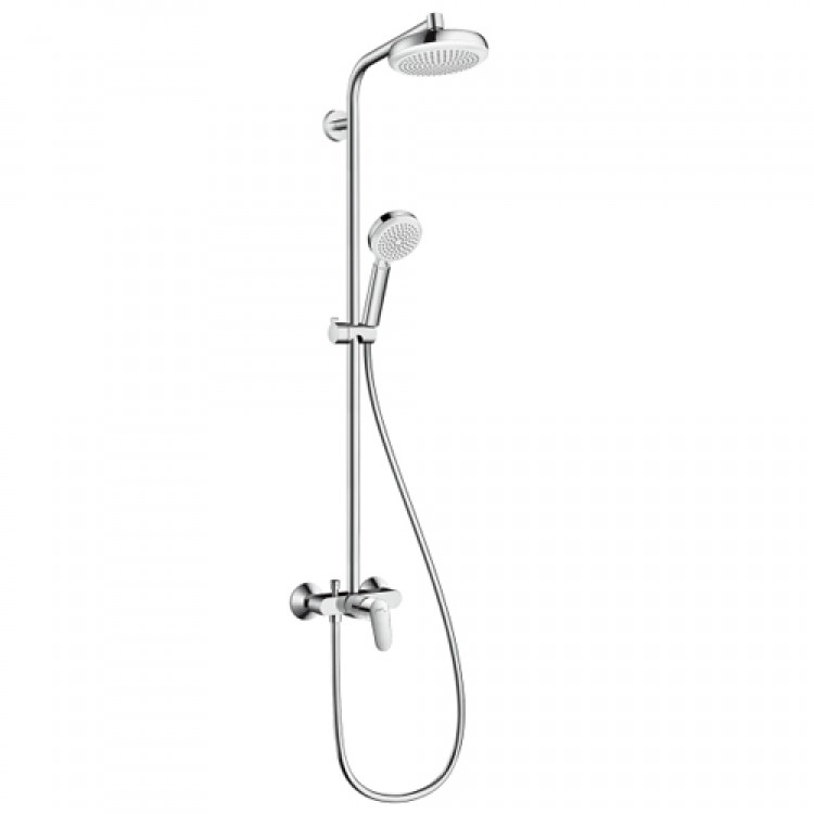 Душевая система наружного монтажа Hansgrohe Crometta 160 Showerpipe 27266400 Душевая система наружного монтажа Hansgrohe Crometta 160 Showerpipe 27266400